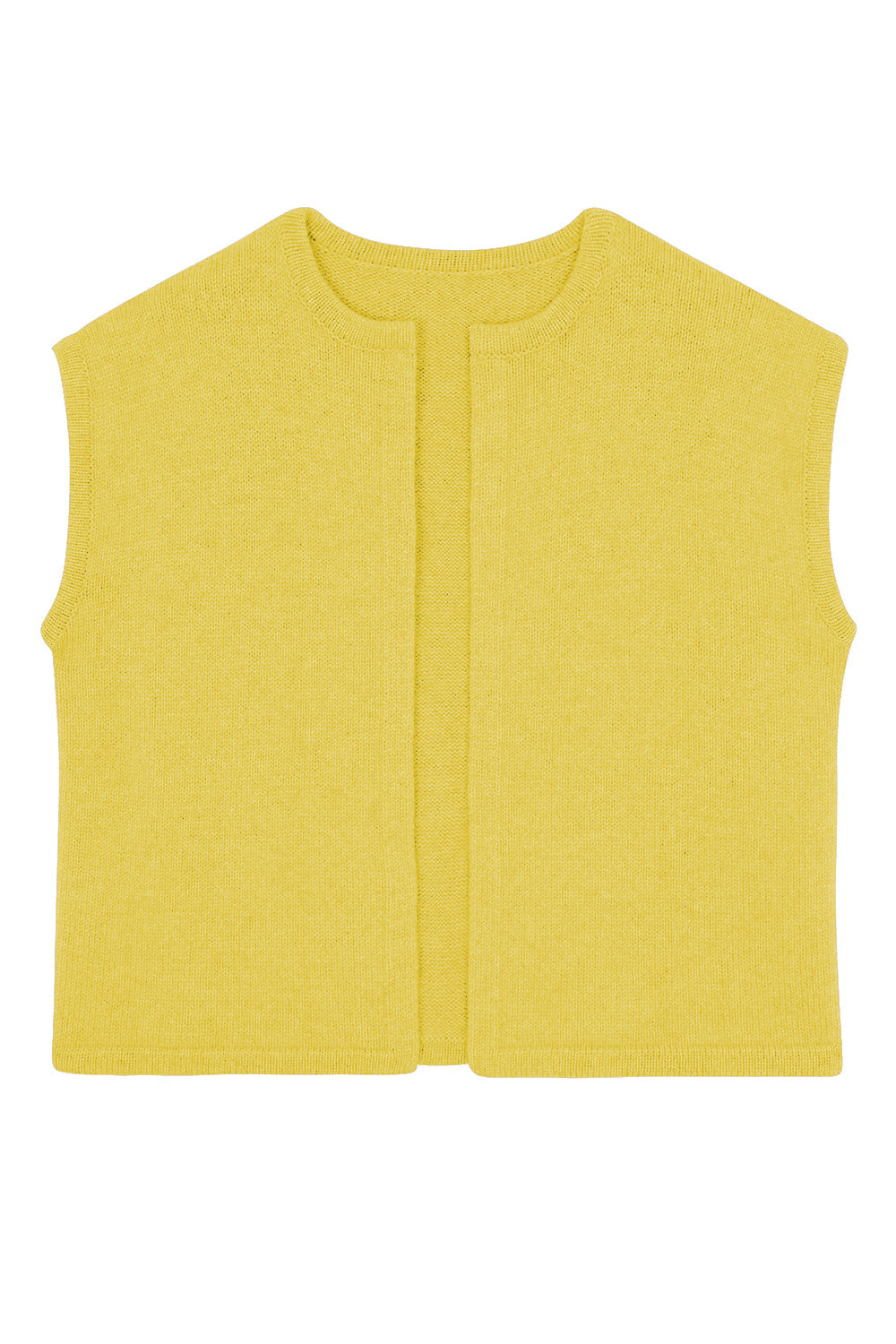 flash yellow cashmere cardigan men | Théo | Linnea Lund