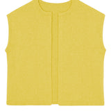 flash yellow cashmere cardigan men | Théo | Linnea Lund