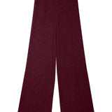 Burgundy cashmere jogging - packshot | Florence | Linnea Lund