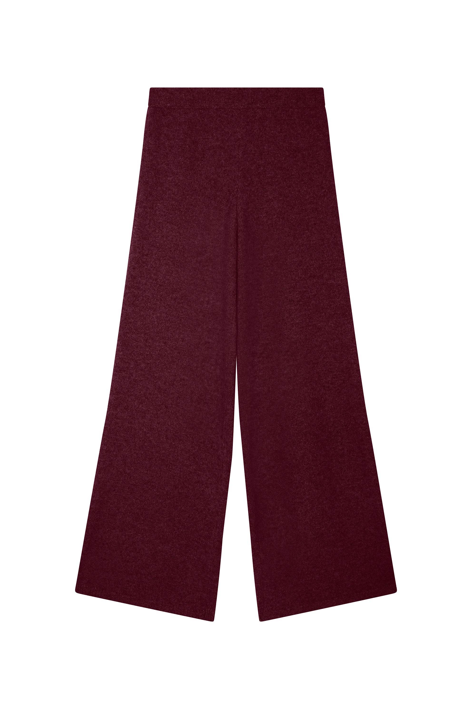 Burgundy cashmere jogging - packshot | Florence | Linnea Lund