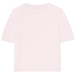 Cashmere Tee-Shirt women light pink - packshot | Ingrid | Linnea Lund