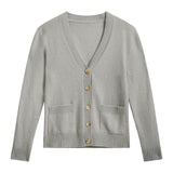 Junior Cardigan - Pearl Grey