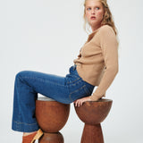 Claudine Cardigan - Camel