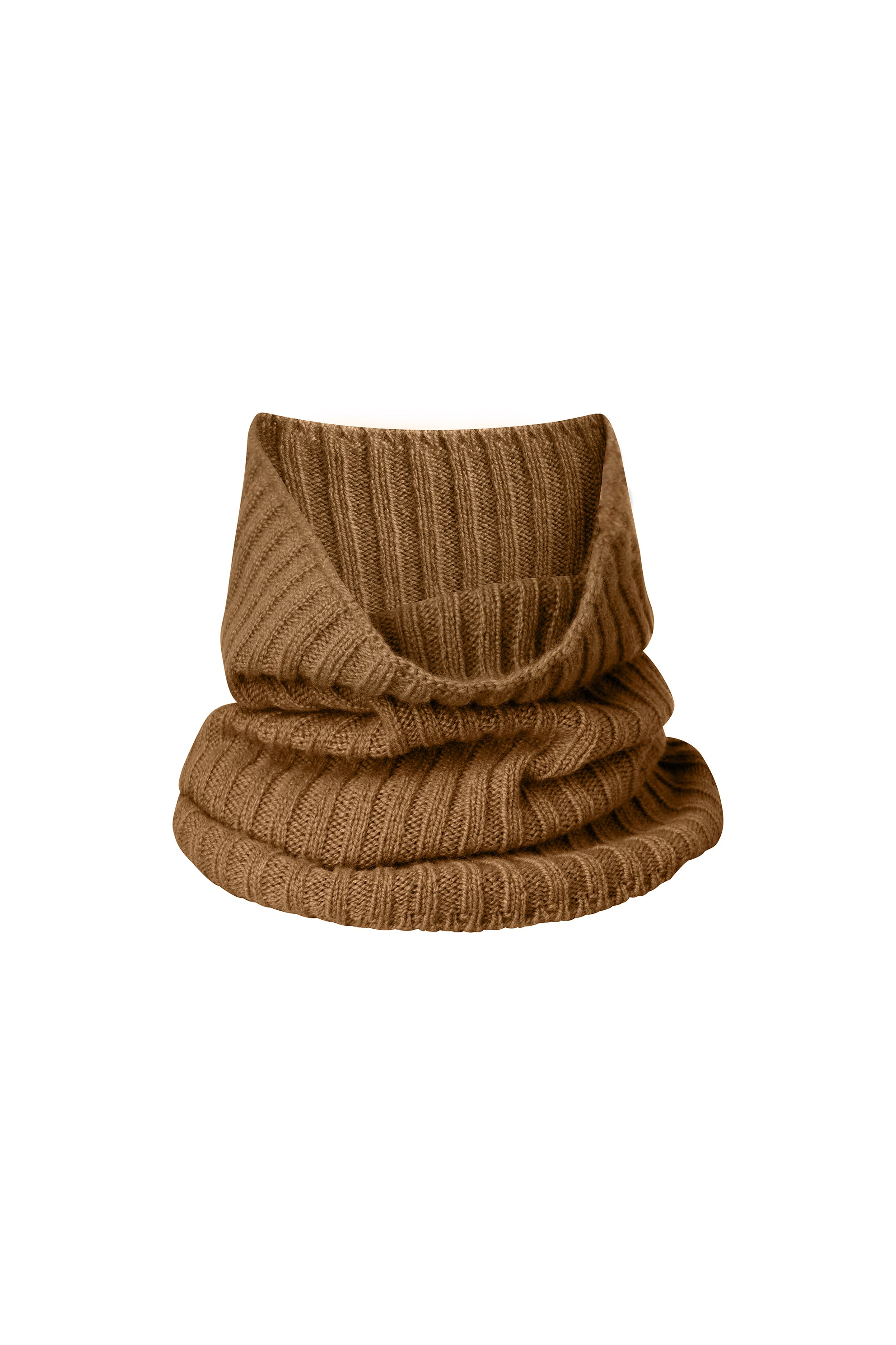brown cashmere collar packshot | Maya | Linnea Lund