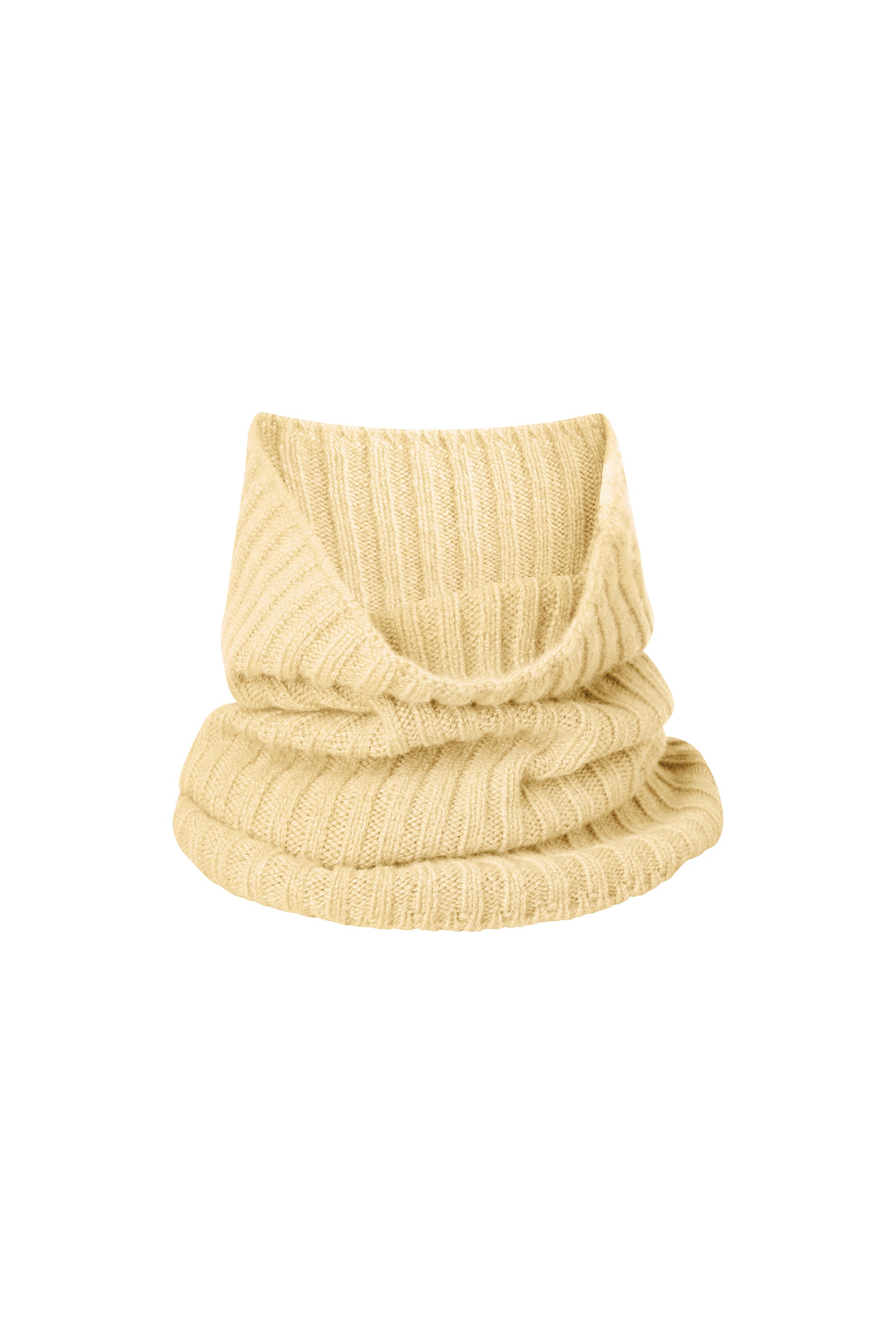 light yellow cashmere collar packshot | Maya | Linnea Lund