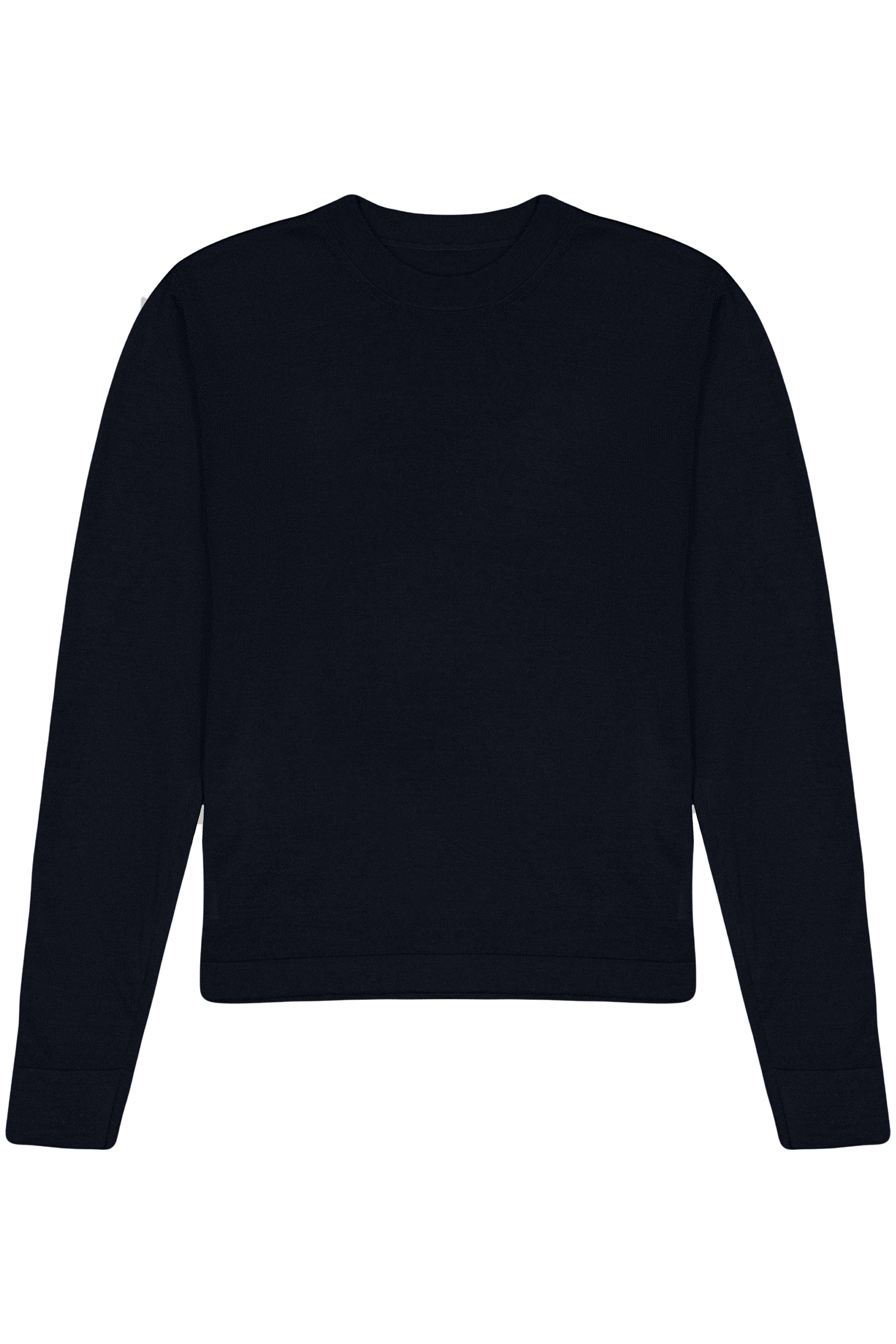 dark blue cashmere sweater women - packshot | Marcel | Linnea Lund