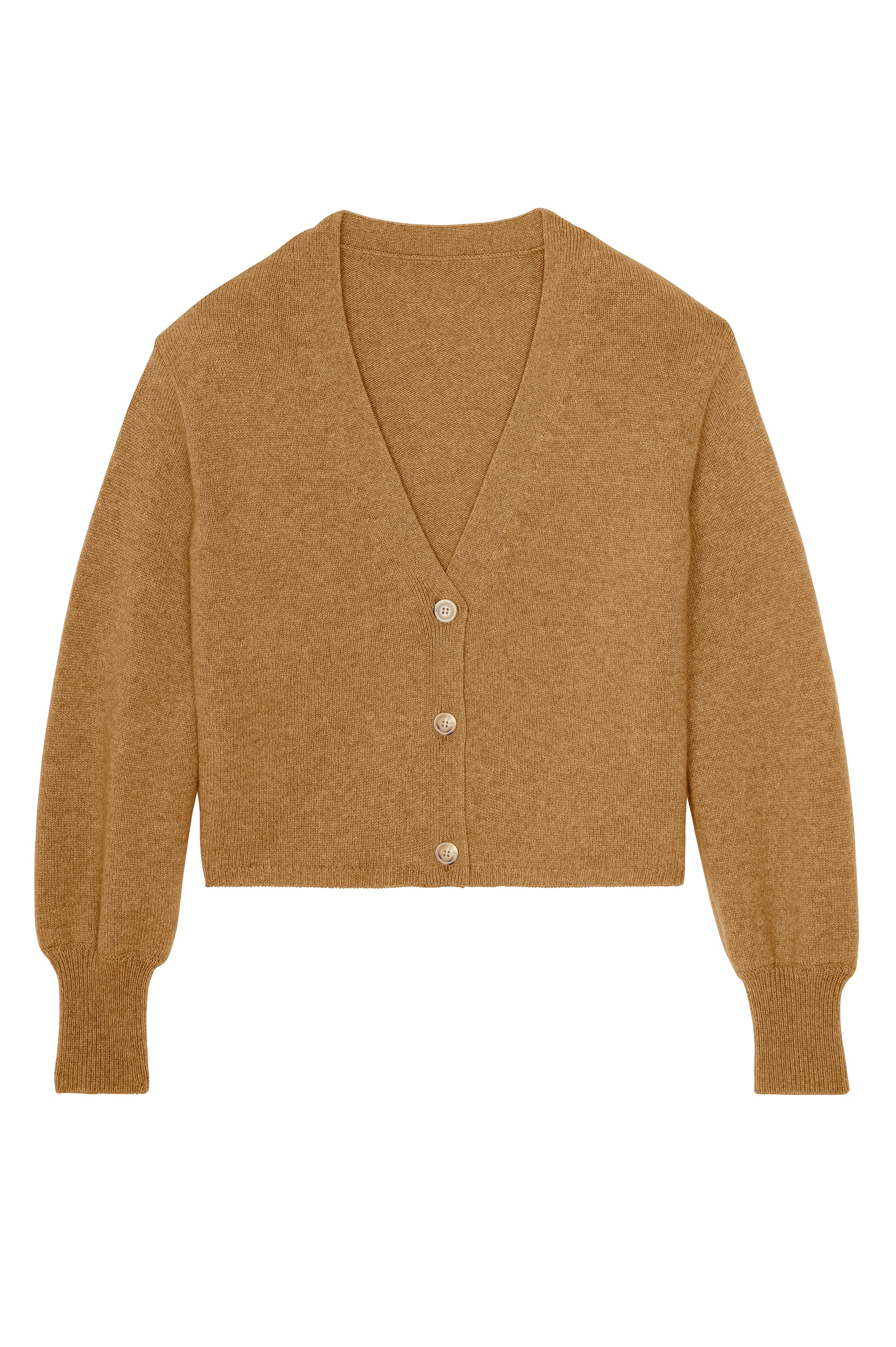 brown cashmere cardigan women - packshot | Matilda | Linnea Lund