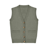 Le Cardigan Nicolas - Smoked Grass