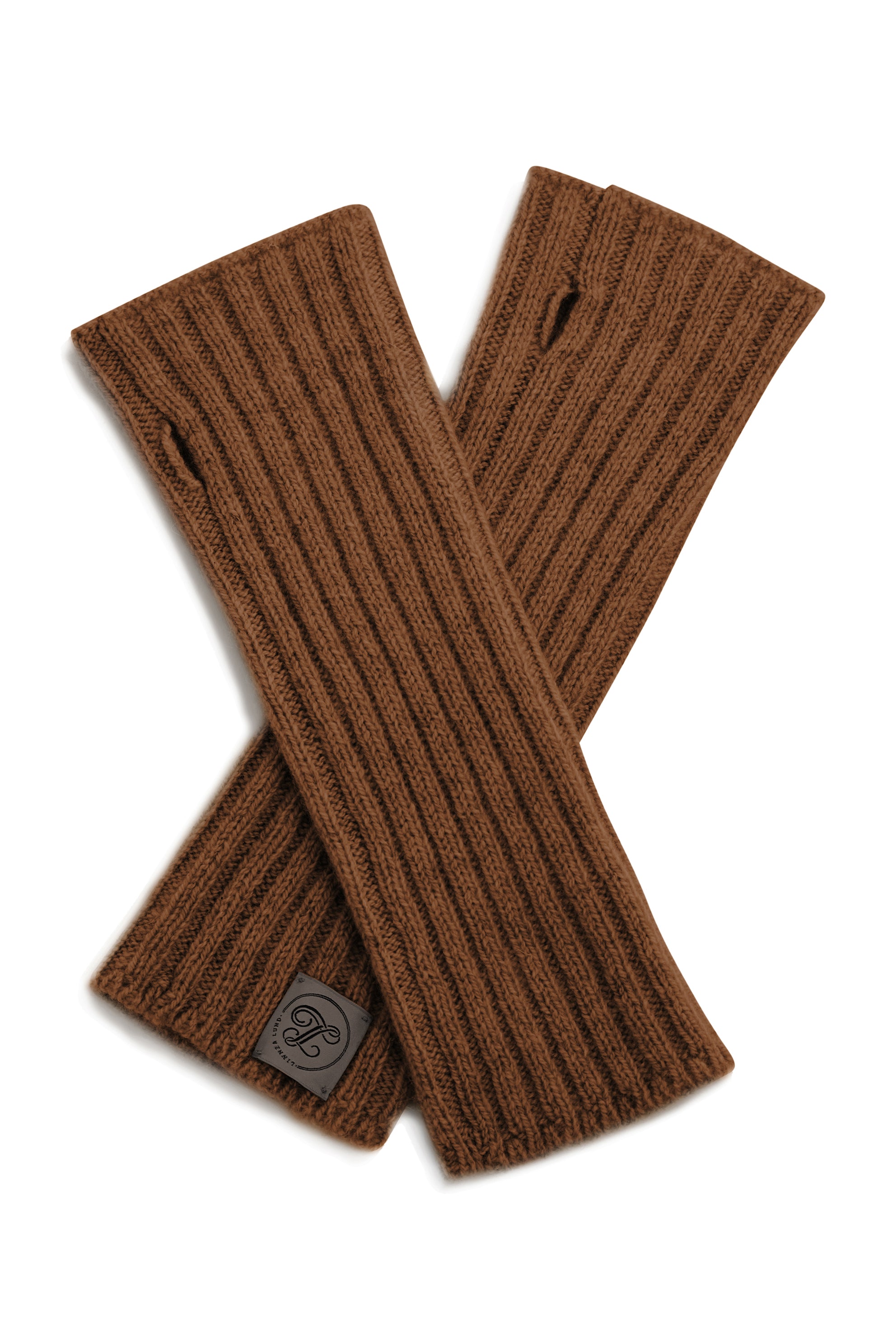 light yellow cashmere mittens unisex - packshot | Noah | Linnea Lund