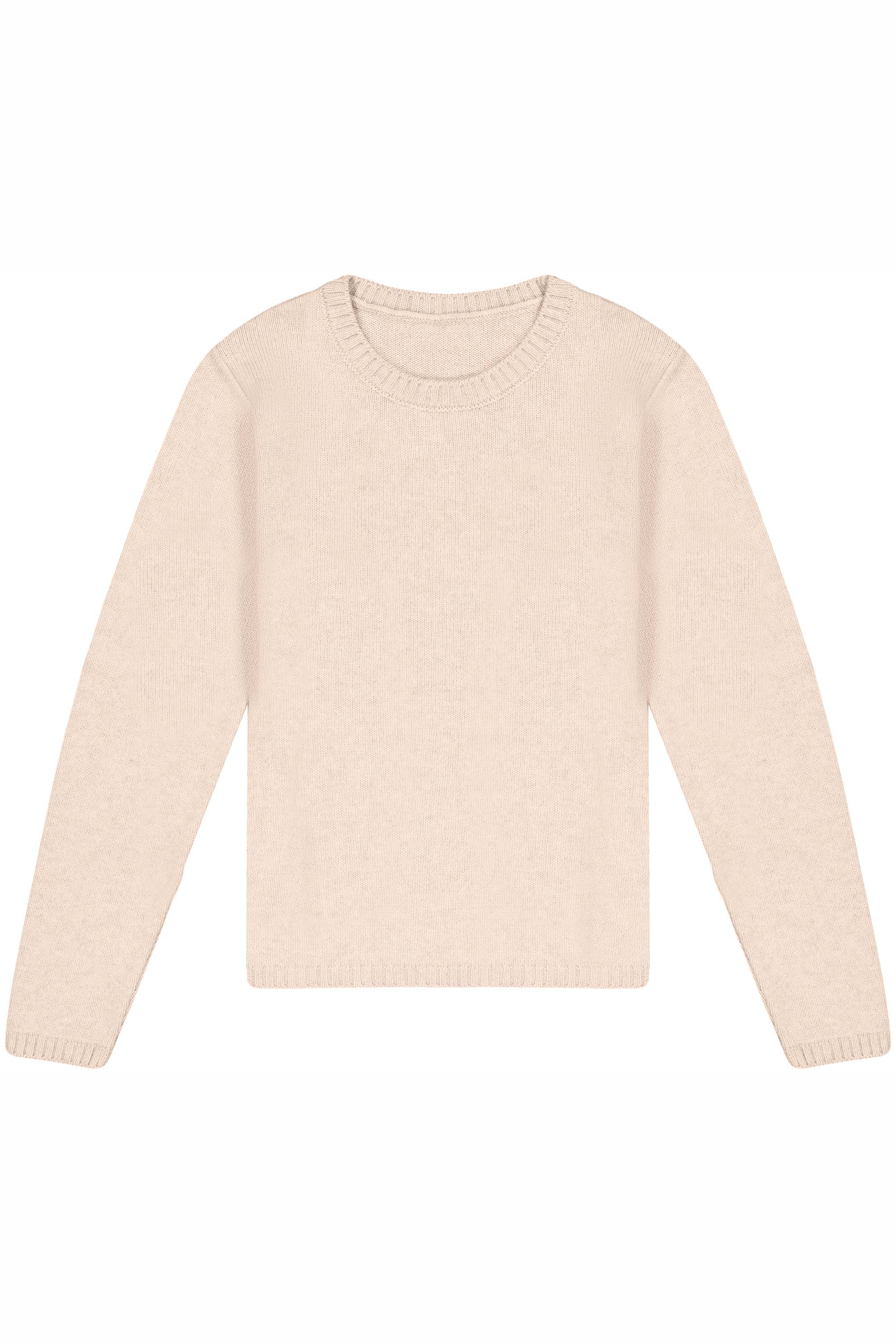 Light pink women cashmere sweater - packshot | Mimmi | Linnea Lund