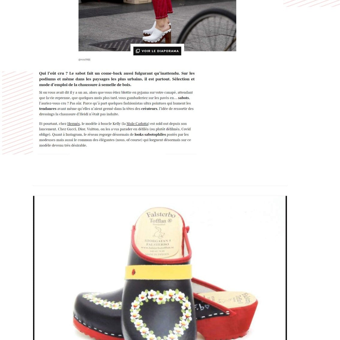 The clogs, the new biggest trend for summer !