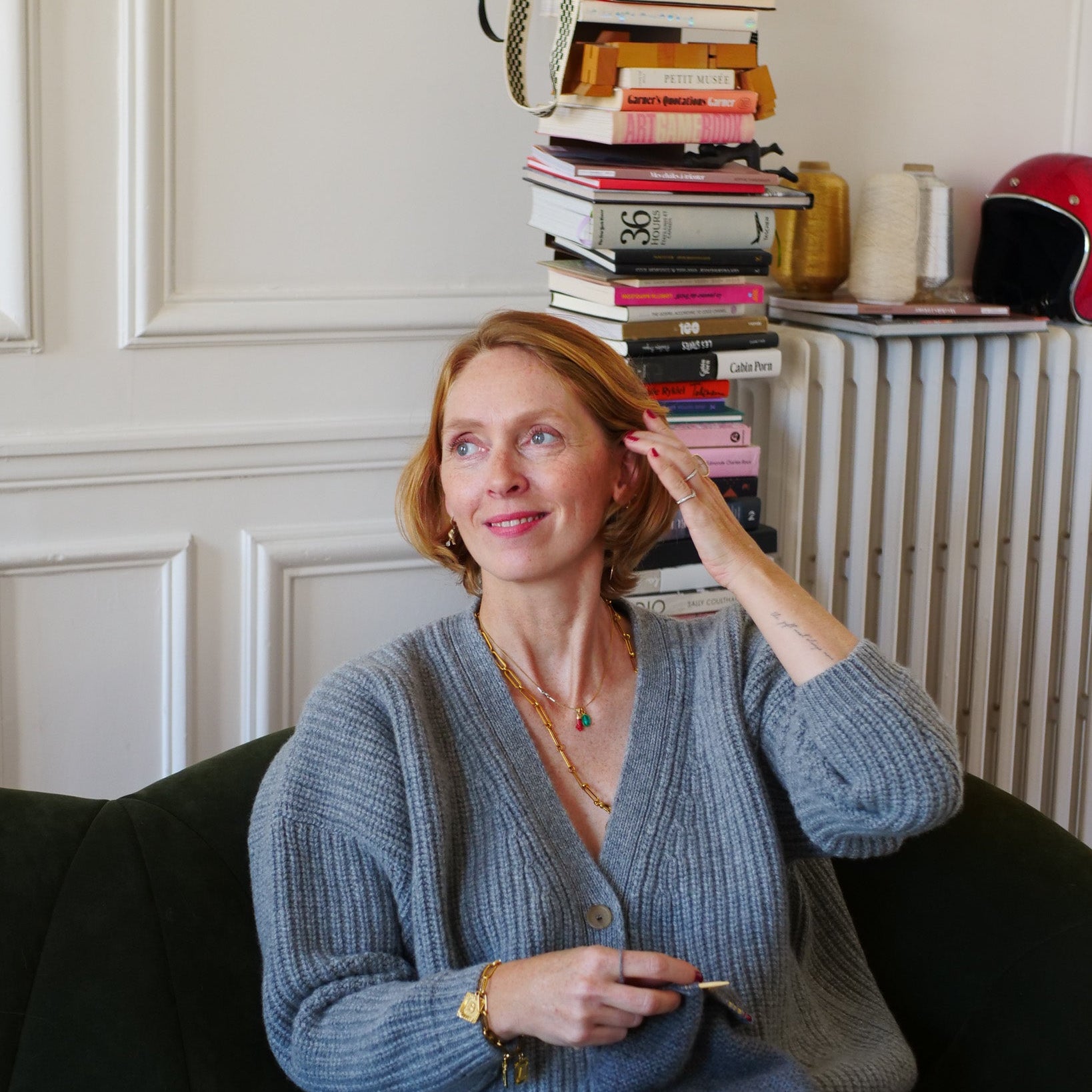 My Linnea Lund : Mlle Sophie, the queen of cool and therapeutic knitting