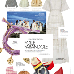 Our beloved clogs accompany Elle in their Farandole madness