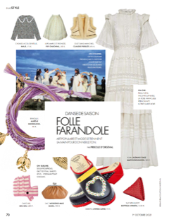 Our beloved clogs accompany Elle in their Farandole madness