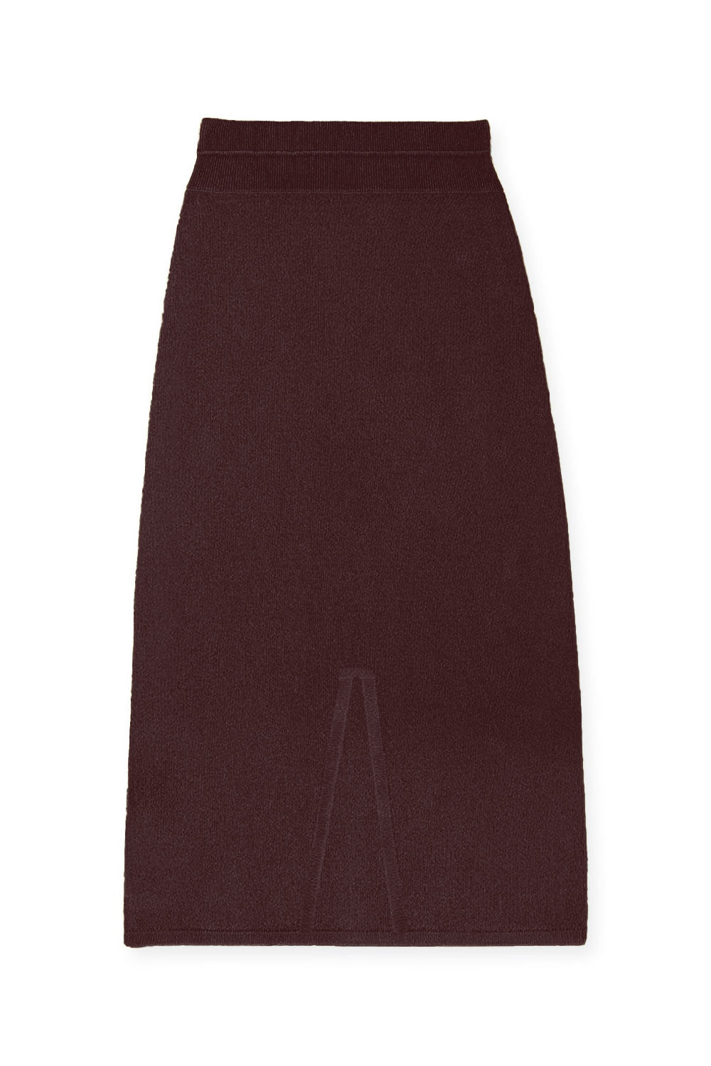 brown women cashmere skirt - packshot | Astrid | Linnea Lund