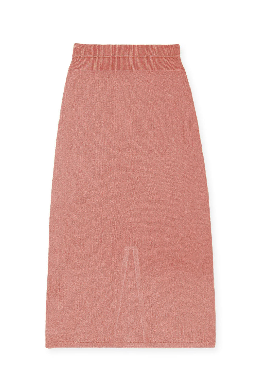 rose gold women cashmere skirt - packshot | Astrid | Linnea Lund