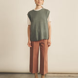 Le pull Berit - Smoked Grass