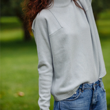 Le Pull Charlotte - Pearl Grey
