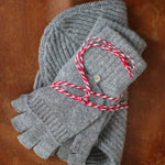 Grey cashmere mittens and beanie | Vantar & Harry | Linnea Lund