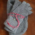 Grey cashmere mittens and beanie | Vantar & Harry | Linnea Lund