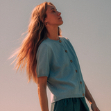 Clara Cardigan - Cloud