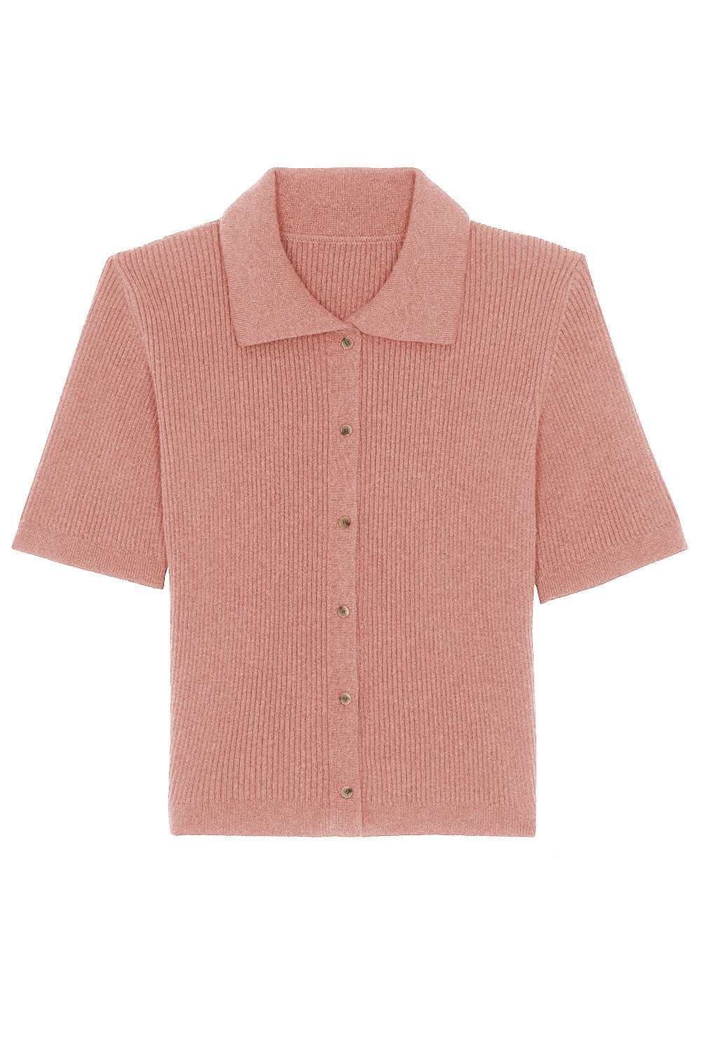 Rose gold women cashmere top - packshot | Elise | Linnea Lund