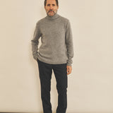 Grey men cashmere sweater - look | François | Linnea Lund