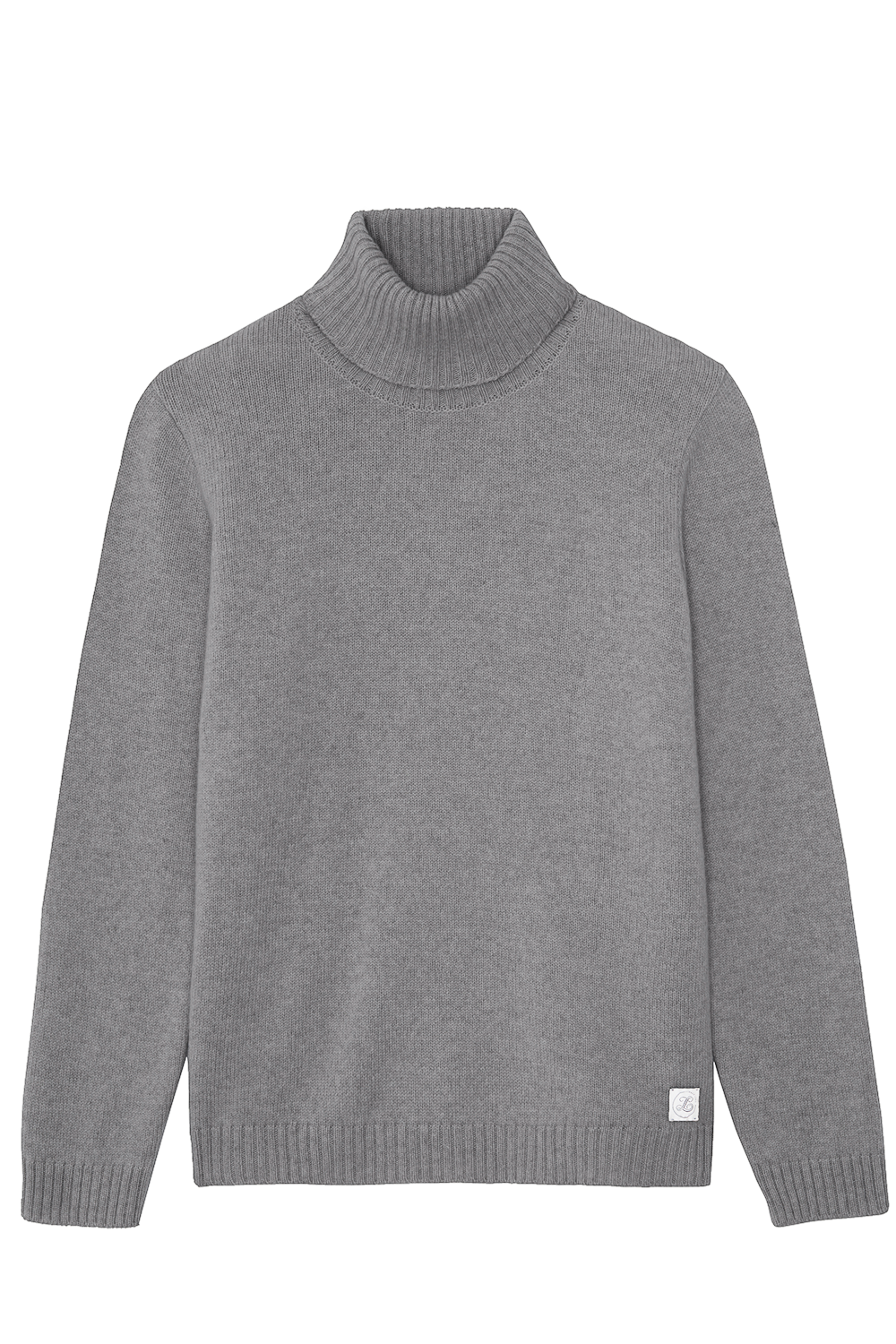 Grey men cashmere sweater - packshot | François | Linnea Lund