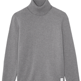 Grey men cashmere sweater - packshot | François | Linnea Lund