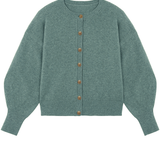 Gabriella Cardigan- Smoked Grass