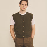 Hugo Cardigan - Khaki