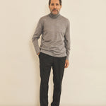 Grey men cashmere sweater - look | Hakan | Linnea Lund