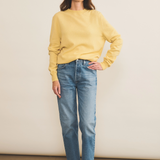 Yellow light women cashmere sweater - look | Harald | Linnea Lund