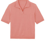 rose gold cashmere polo - packshot | Isabella | Linnea Lund