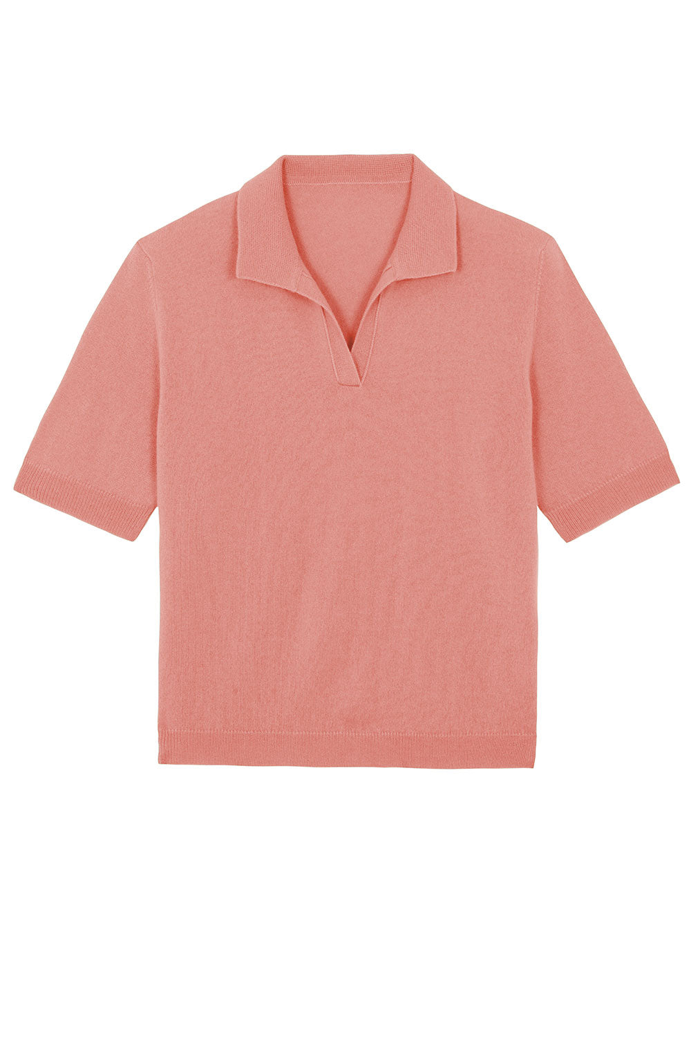 rose gold cashmere polo - packshot | Isabella | Linnea Lund