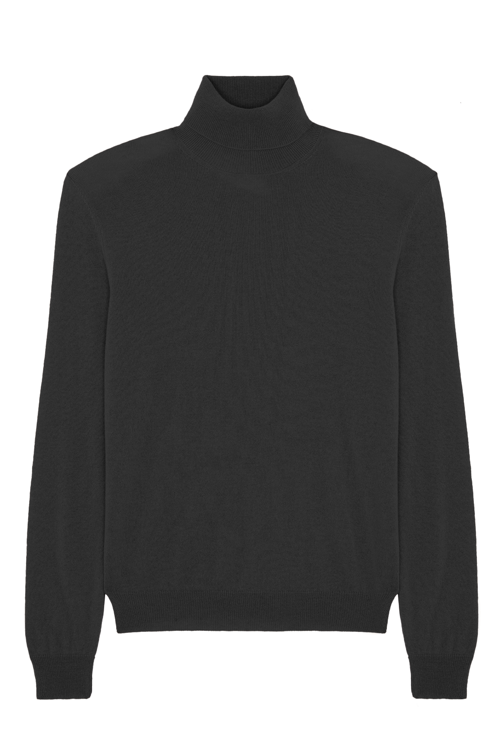 Dark grey men cashmere sweater - packshot | Jim | Linnea Lund