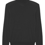 Dark grey men cashmere sweater - packshot | Jim | Linnea Lund