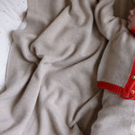 Baby cashmere blanket in beige | Joy | Linnea Lund