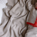 Baby cashmere blanket in beige | Joy | Linnea Lund