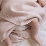 Baby cashmere blanket in light pink | Joy | Linnea Lund