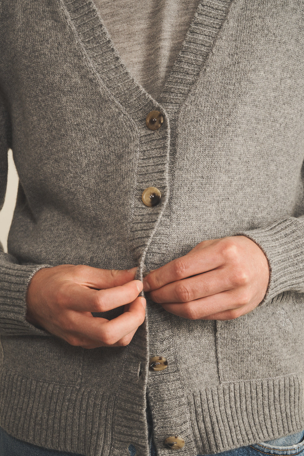 Le Cardigan Junior - Grigio