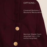 Gabriella Cardigan - Bordeaux
