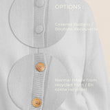 Gabriella Cardigan - Pearl Grey
