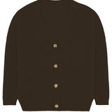 Charlot Cardigan - Chocolat