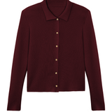 Manon Cardigan - Bordeaux