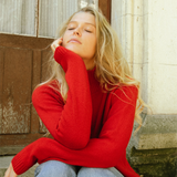 Charlotte Sweater - Cherry Red