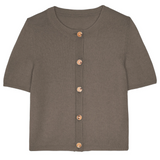 Clara Cardigan - Taupe