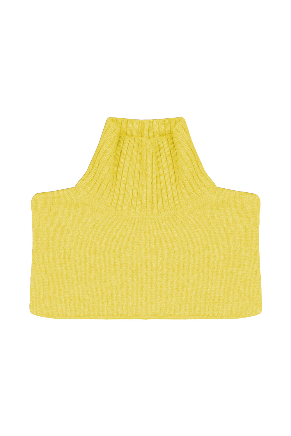 flash yellow cashmere collar | Léo | Linnea Lund