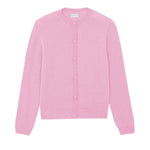 Women lightweight cashmere cardigan pink | Grace | Linnea Lund