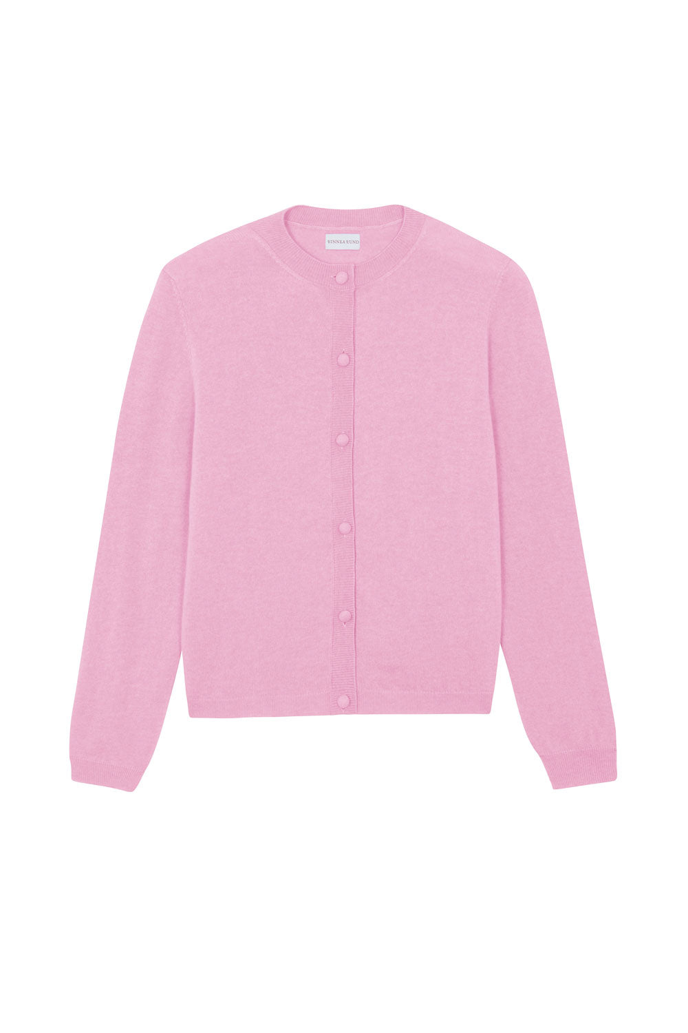 Women lightweight cashmere cardigan pink | Grace | Linnea Lund
